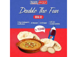 Karachi Haleem Double The Fun Deal 2 For Rs.1249/-image-1196